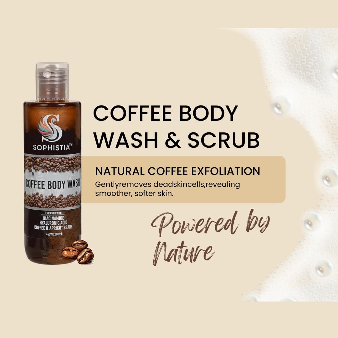 Argan Oil & Collagen Shampoo 200ml + Conditioner 100ml + Coffee Body Scrub 200ml Combo - Image 6