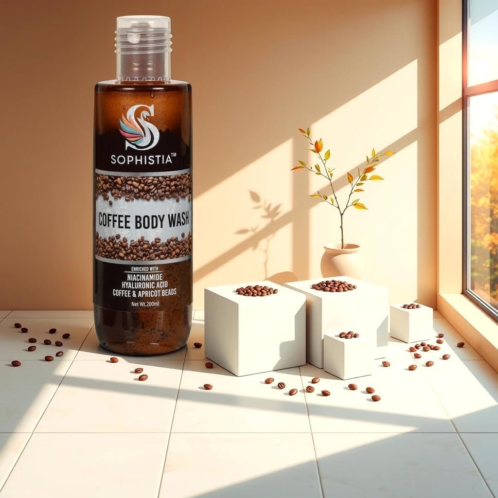 Coffee Scrub 100ml + Coffee Body Wash 200ml + Cocoa Butter Face & Body Lotion 200ml – Exfoliates - Image 5