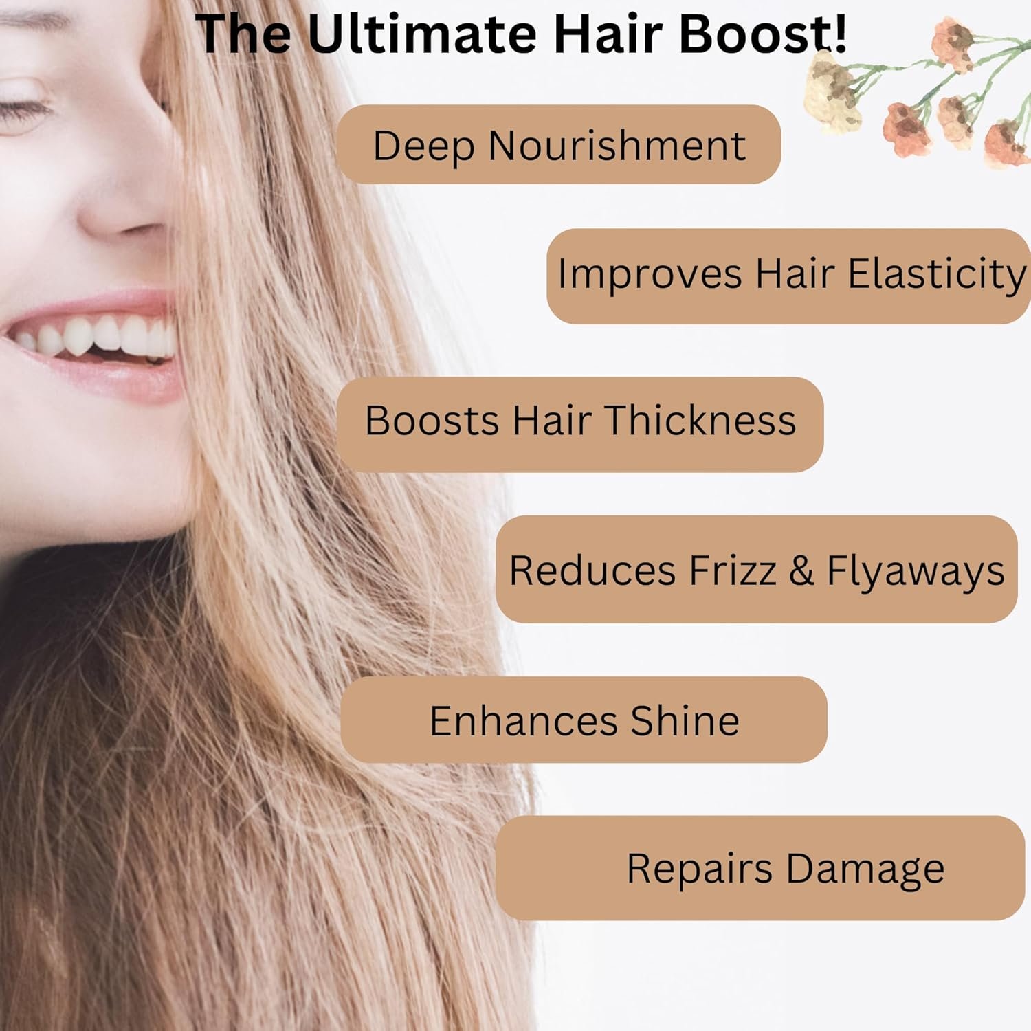 Argan Oil & Collagen Shampoo 200ml + Conditioner 100ml + Coffee Body Scrub 200ml Combo - Image 5